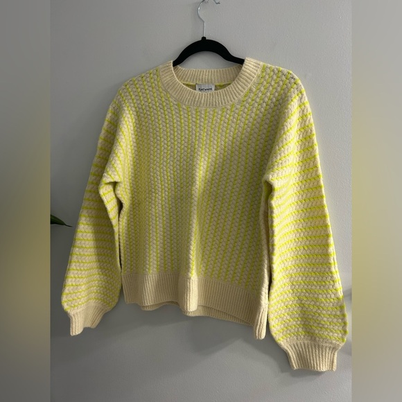 NWT Anthropologie flat white sweater - Picture 4 of 7